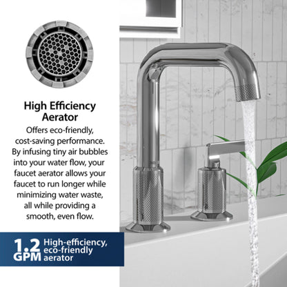 Gillingham 8" Widespread Bathroom Lavatory Faucet