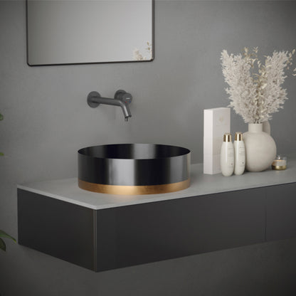 Grantham Wall Mounted Bathroom Lavatory Faucet