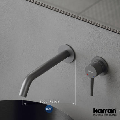 Grantham Wall Mounted Bathroom Lavatory Faucet