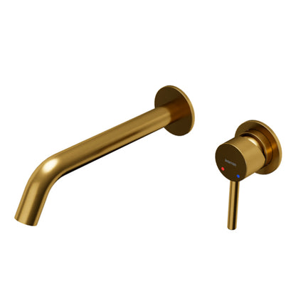 Grantham Wall Mounted Bathroom Lavatory Faucet