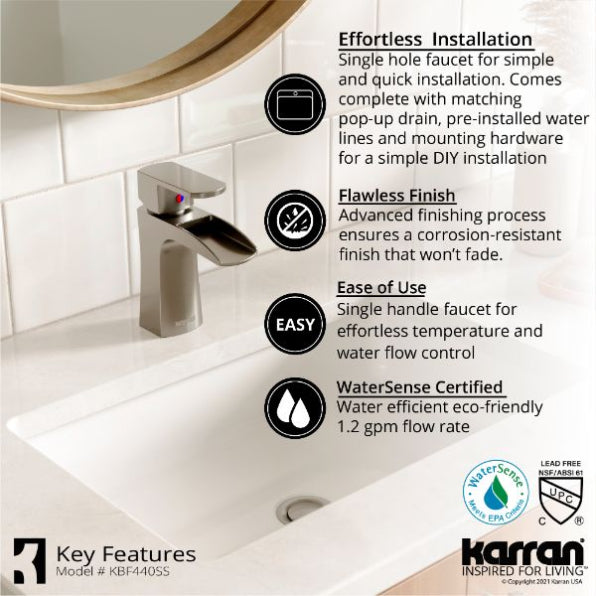 Kassel Bathroom Lavatory Faucet