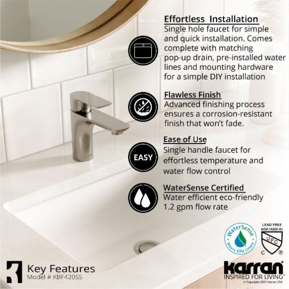 Kayes Bathroom Lavatory Faucet