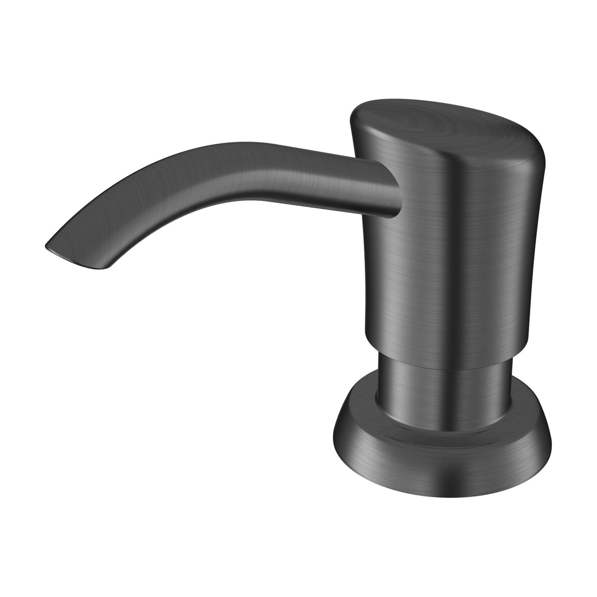 Ludlow kitchen soap dispenser in Spot-Free Gunmetal Grey