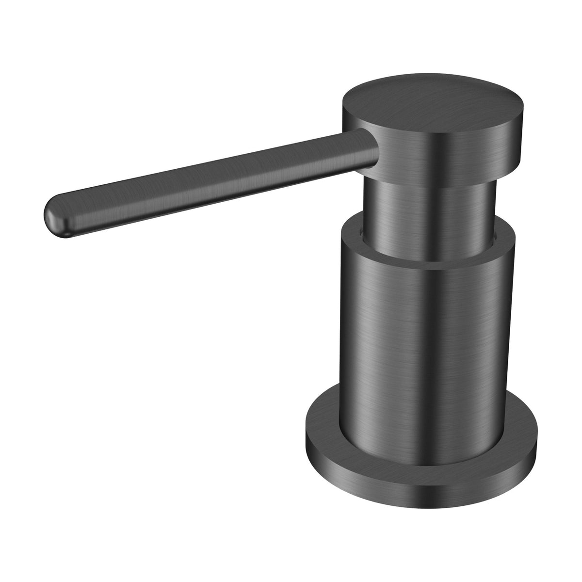 Pembrey kitchen soap dispenser in Spot-Free Gunmetal Grey