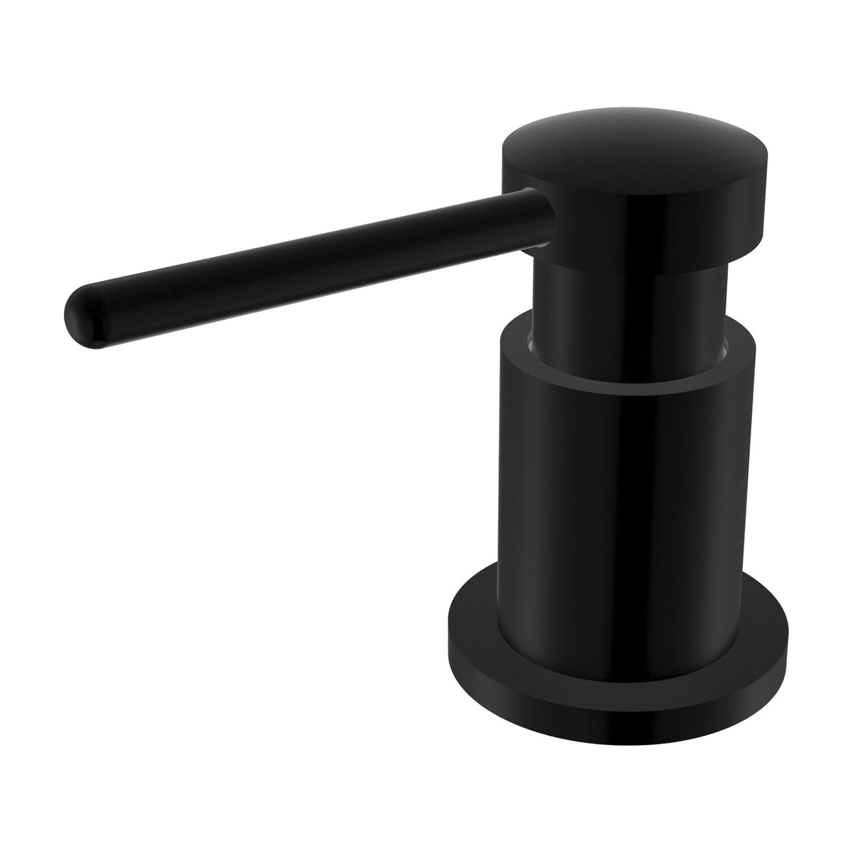 Pembrey kitchen soap dispenser in Matte Black