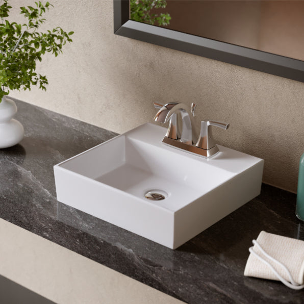 Randburg 4" Centerset Bathroom Lavatory Faucet in Solid Brass