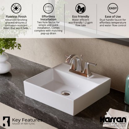 Randburg 4" Centerset Bathroom Lavatory Faucet