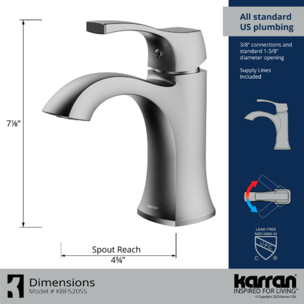 Randburg Bathroom Lavatory Faucet