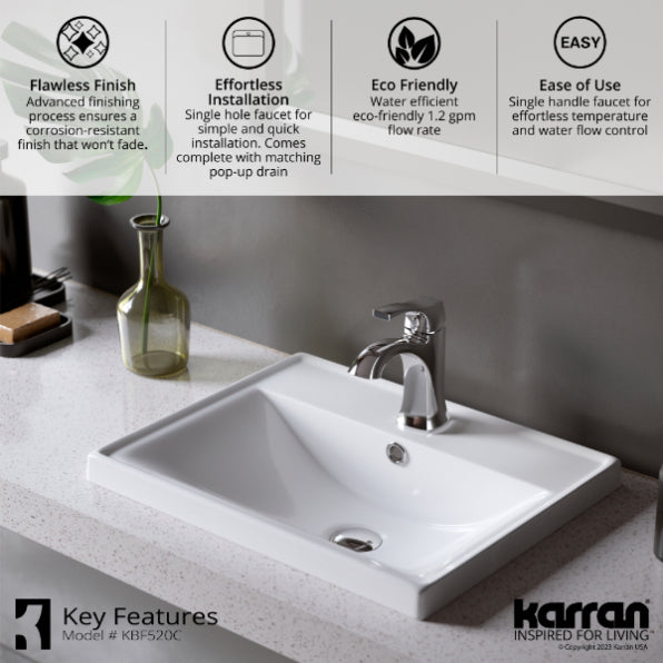 Randburg Bathroom Lavatory Faucet