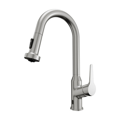 Scottsdale touchless sensor pull down kitchen faucet in Spot-Free Stainless Steel