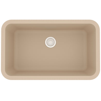 Seamless 31" Quartz Composite Undermount Kitchen Sink