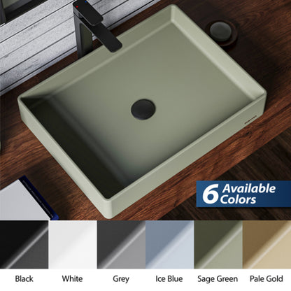 Spark Quartz Composite Vessel Bathroom Sink