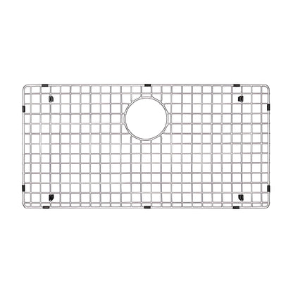Stainless steel kitchen sink grid for QA-740, QAR-740