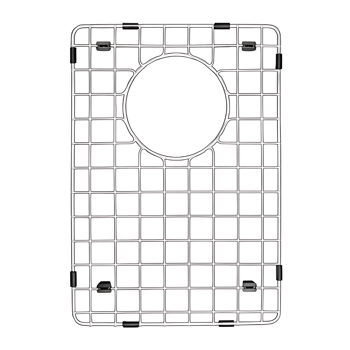 Stainless steel kitchen sink grid for QA-760, QAR-760 Small Bowl