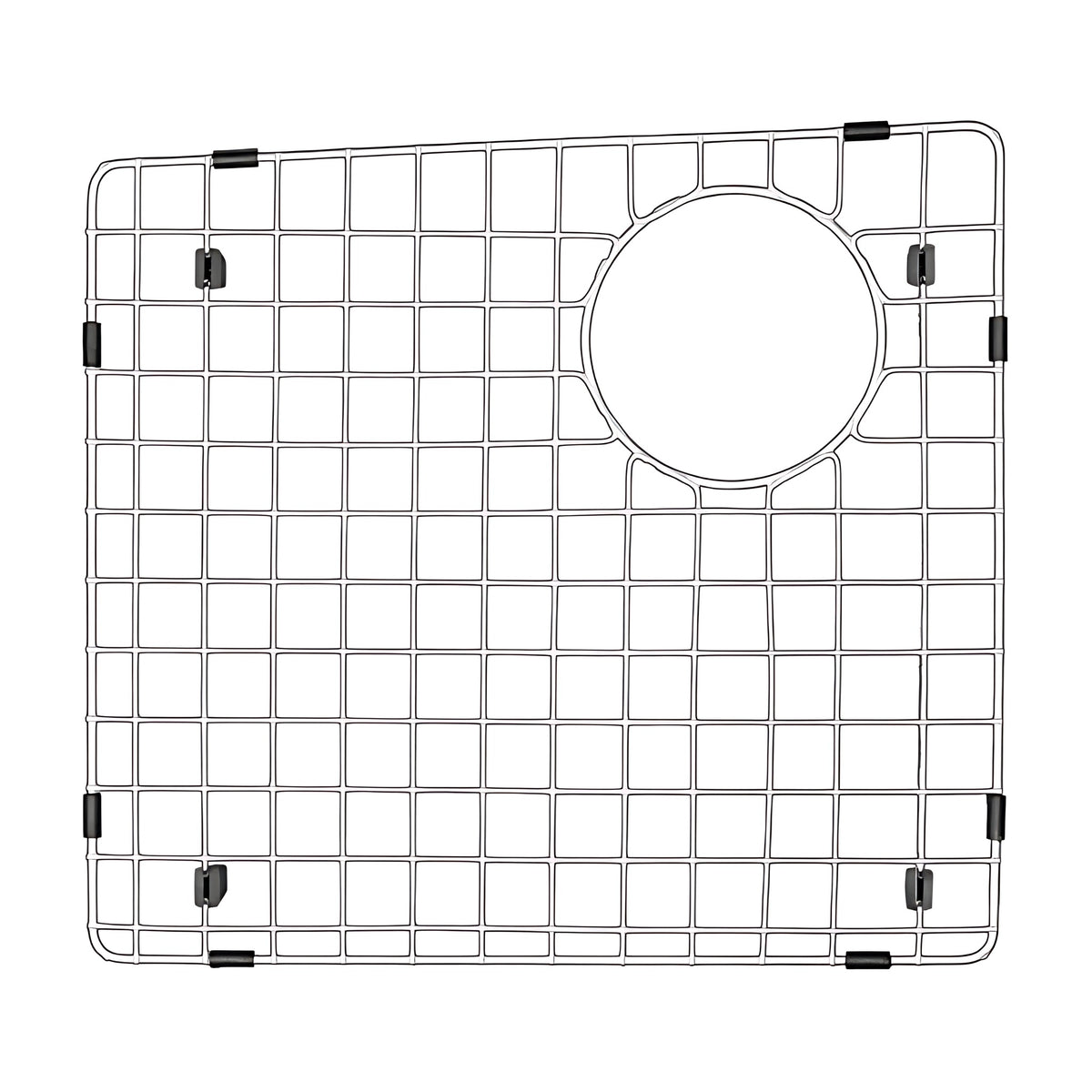 Stainless steel kitchen sink grid for QT-711, QU-711 Left Bowl