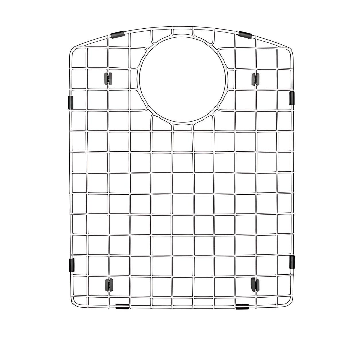 Stainless steel kitchen sink grid for QT-610, QU-610 Large Bowl