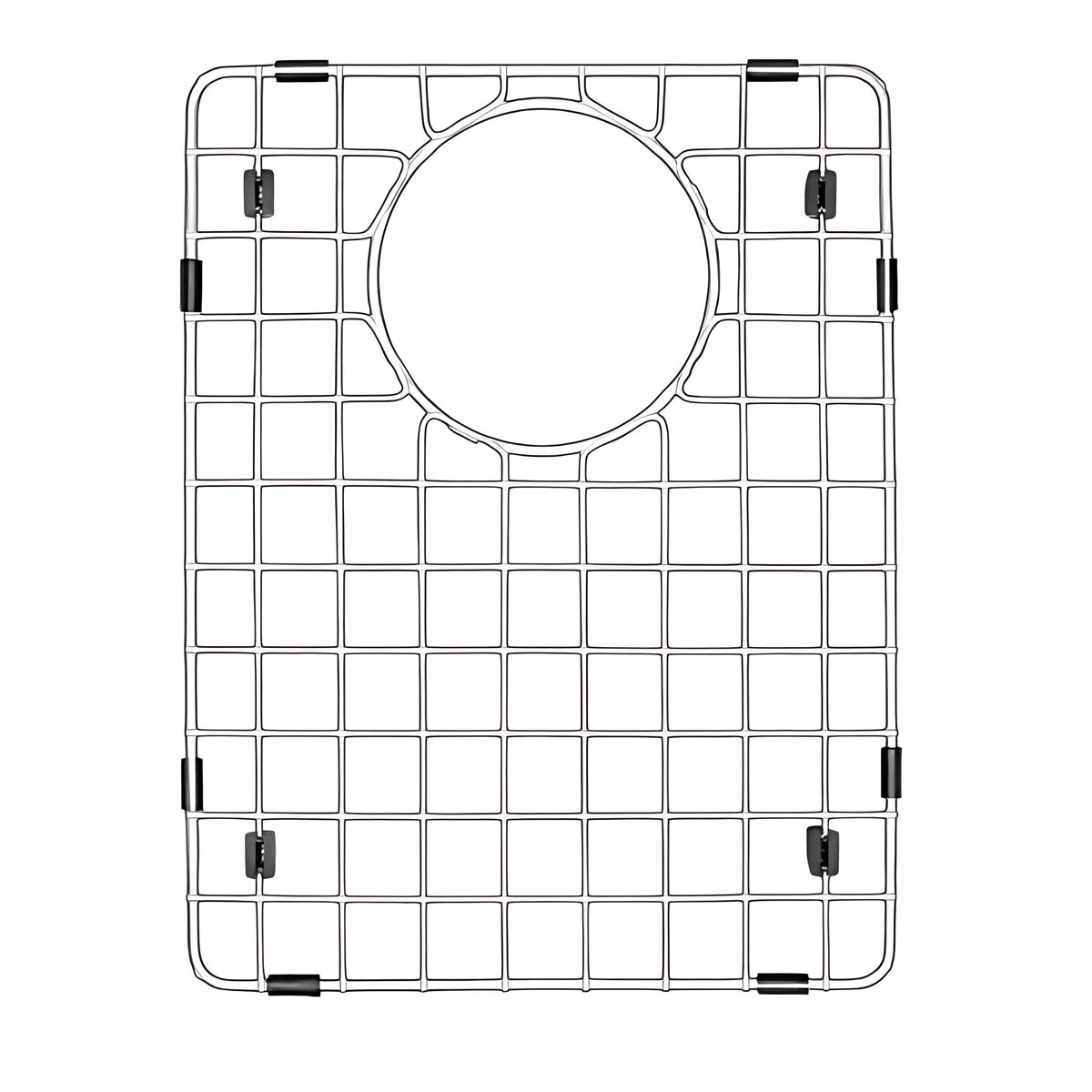 Stainless steel kitchen sink grid for QT-610, QU-610 Small Bowl