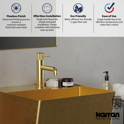 Tryst Bathroom Lavatory Faucet
