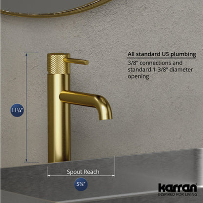 Tryst Bathroom Vessel Faucet