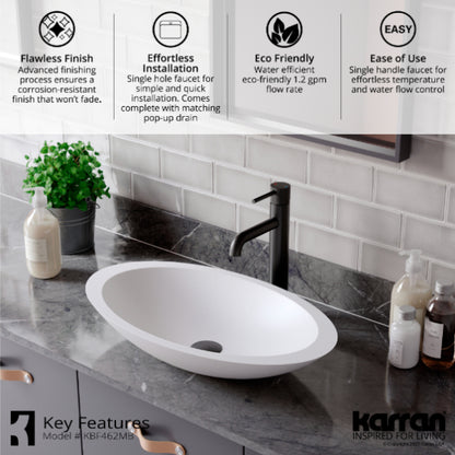 Tryst Bathroom Vessel Faucet
