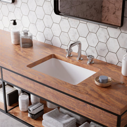 Tryst Wheel 8" Widespread Bathroom Lavatory Faucet