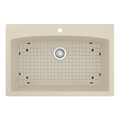 Tudor 33" Quartz Composite Top Mount Kitchen Sink