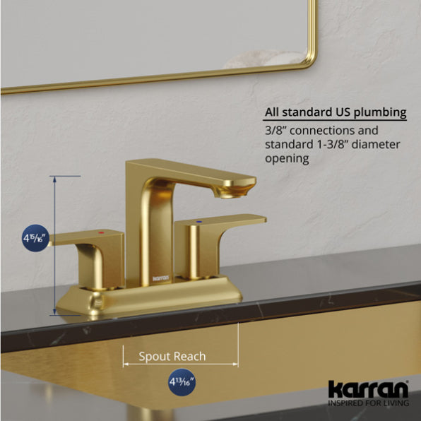 Venda 4" Centerset Bathroom Lavatory Faucet