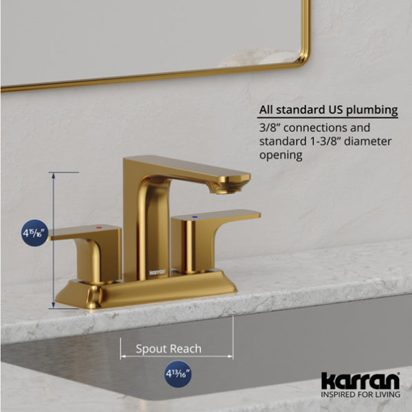 Venda 4" Centerset Bathroom Lavatory Faucet