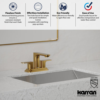 Venda 4" Centerset Bathroom Lavatory Faucet