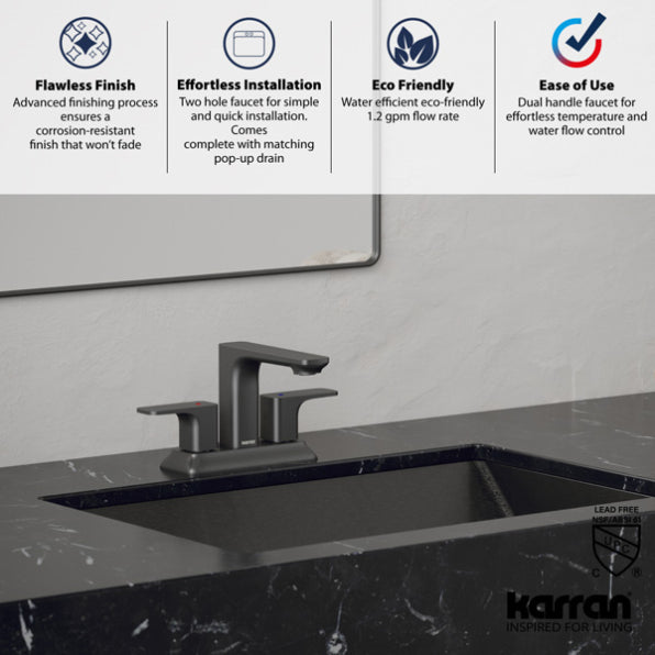 Venda 4" Centerset Bathroom Lavatory Faucet