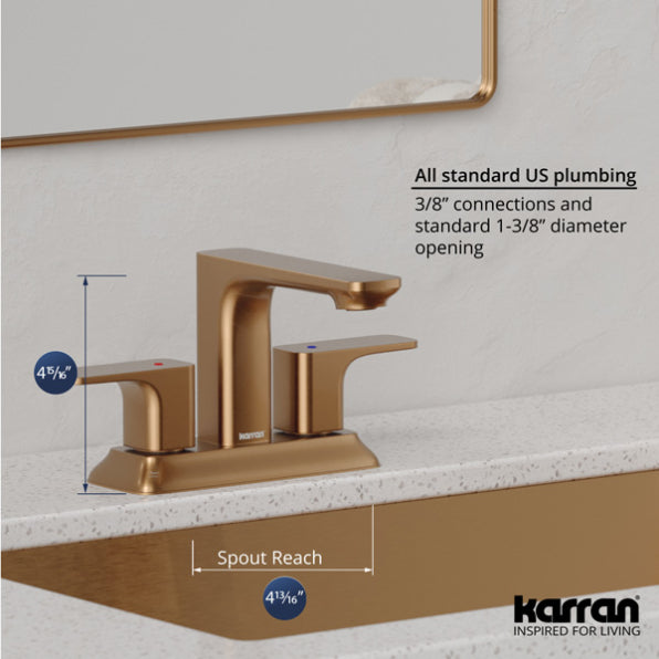Venda 4" Centerset Bathroom Lavatory Faucet