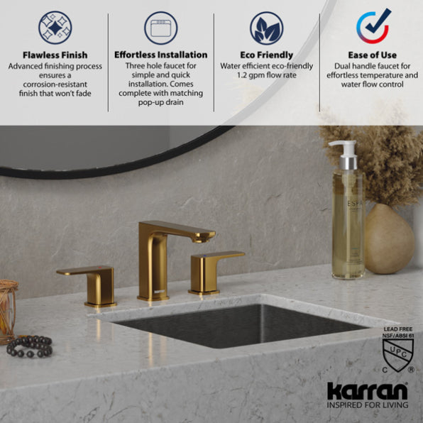 Venda 8" Widespread Bathroom Lavatory Faucet