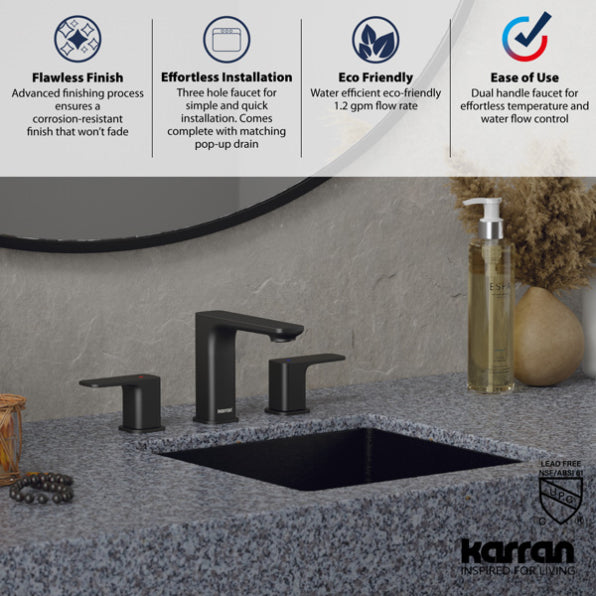 Venda 8" Widespread Bathroom Lavatory Faucet