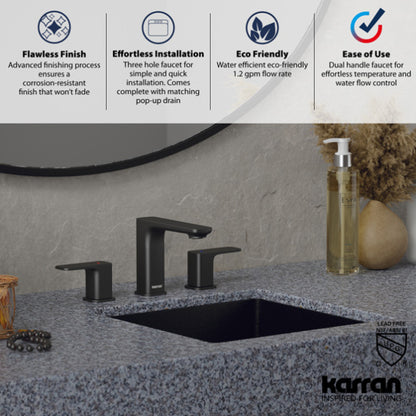Venda 8" Widespread Bathroom Lavatory Faucet