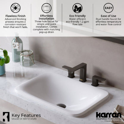 Venda 8" Widespread Bathroom Lavatory Faucet