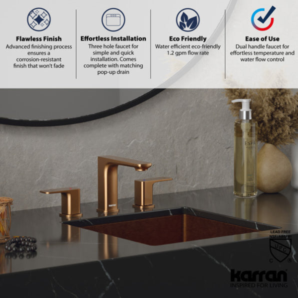 Venda 8" Widespread Bathroom Lavatory Faucet