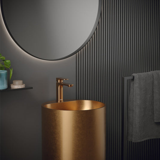 Venda Bathroom Lavatory Faucet, Solid Brass body, single hole installation