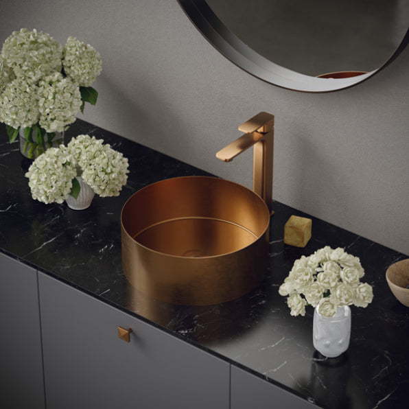 Venda Bathroom Vessel Faucet, Solid Brass