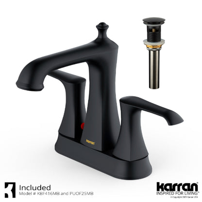 Woodburn 4" Centerset Bathroom Lavatory Faucet
