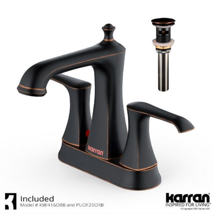 Woodburn 4" Centerset Bathroom Lavatory Faucet