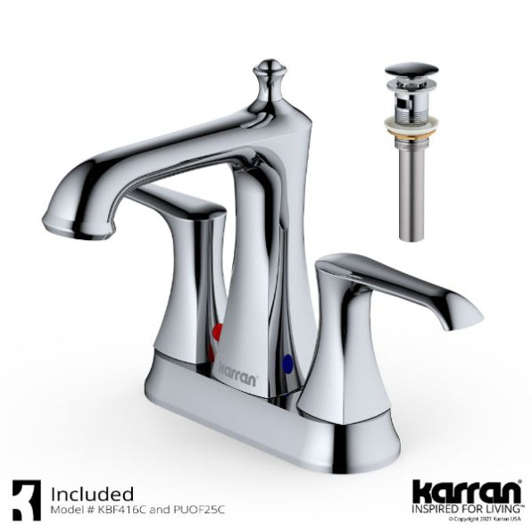 Woodburn 4" Centerset Bathroom Lavatory Faucet