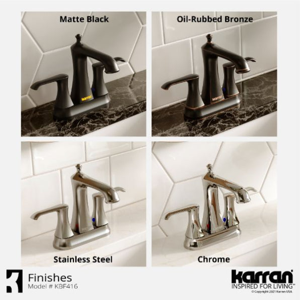 Woodburn 4" Centerset Bathroom Lavatory Faucet