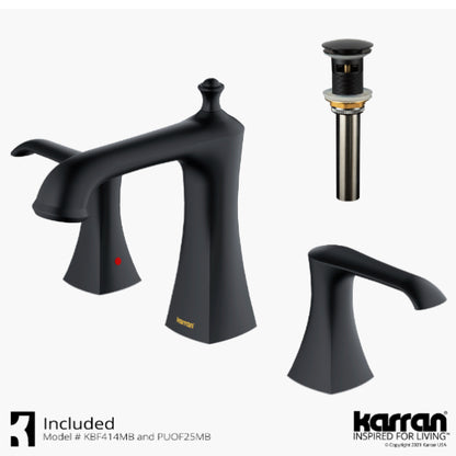 Woodburn 8" Widespread Bathroom Lavatory Faucet