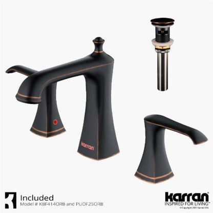 Woodburn 8" Widespread Bathroom Lavatory Faucet