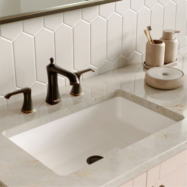 Woodburn 8" Widespread Bathroom Lavatory Faucet