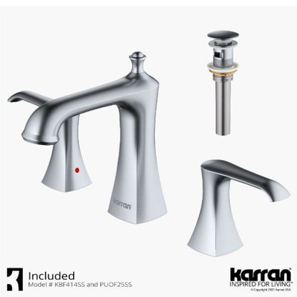 Woodburn 8" Widespread Bathroom Lavatory Faucet