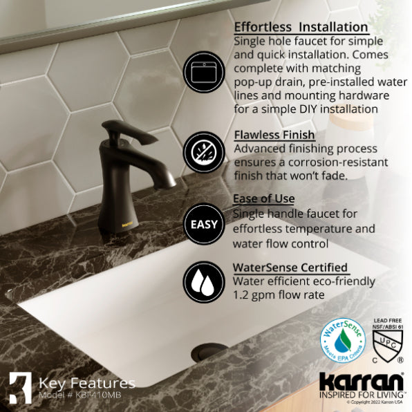 Woodburn Bathroom Lavatory Faucet