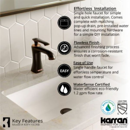 Woodburn Bathroom Lavatory Faucet