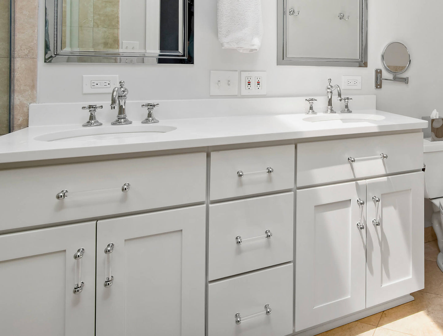 KCD-Shaker Designer Slab White