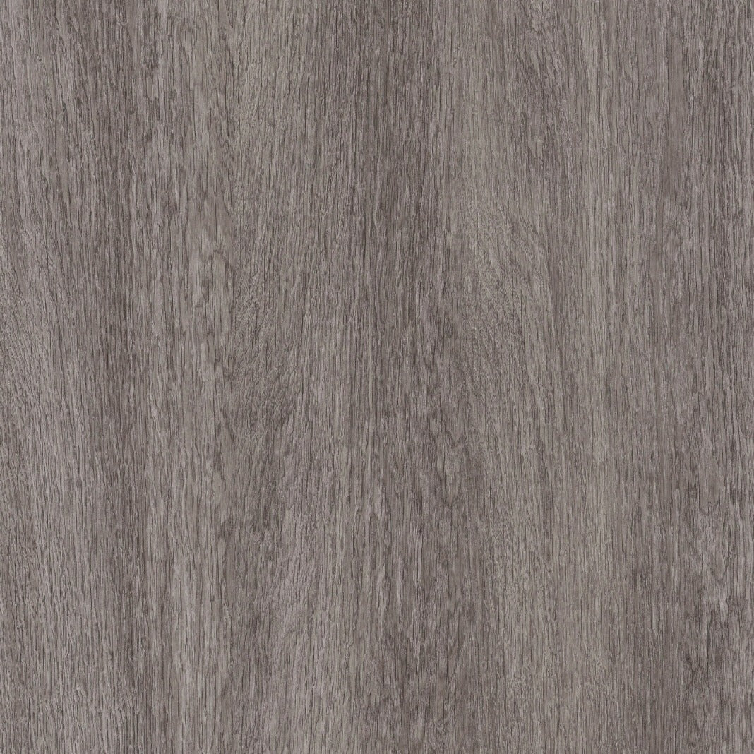 Climacore Muratti 1 outdoor rated panel swatch showing the driftwood gray woodgrain finish